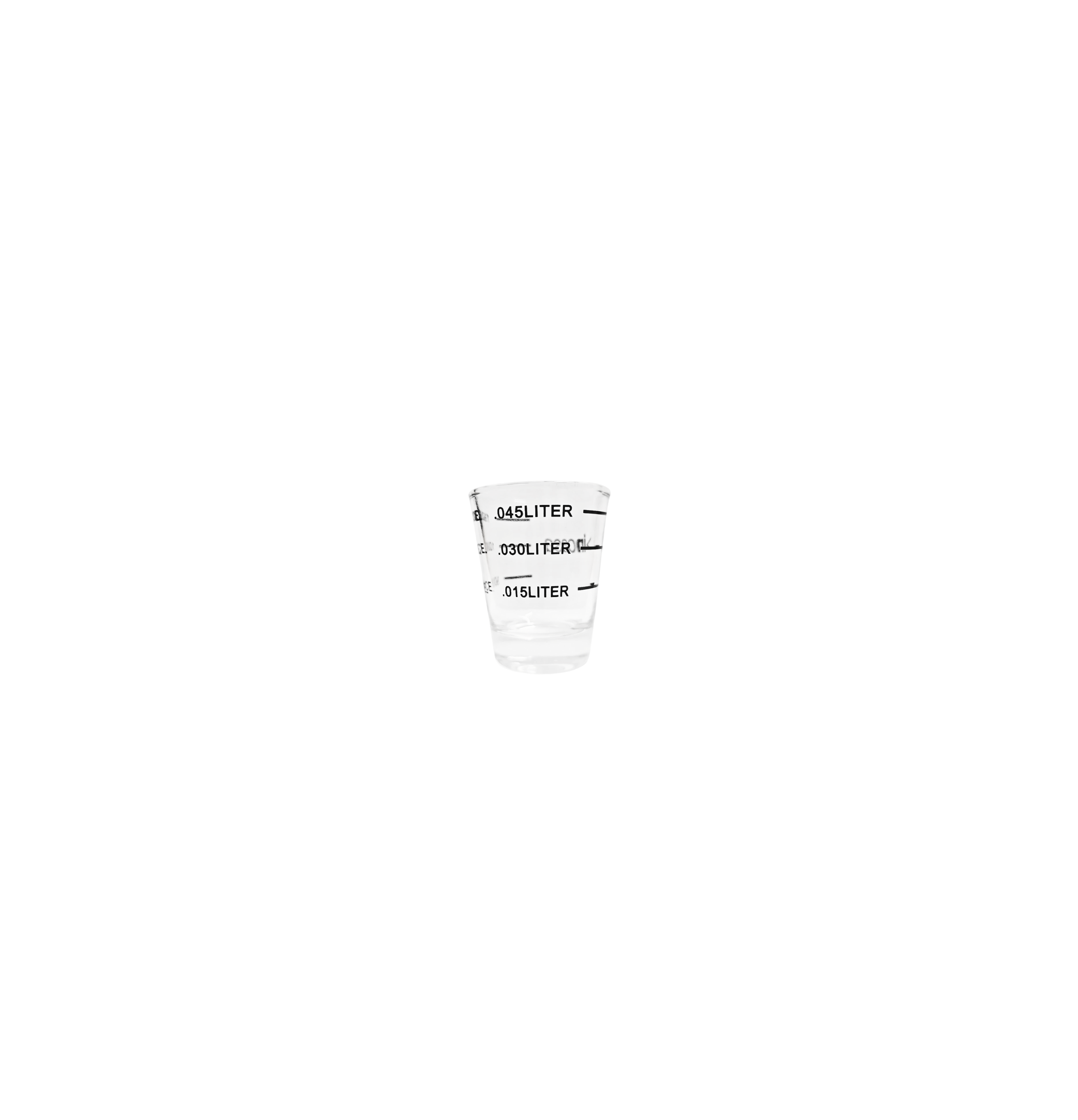 Shot Measure Glass (15,30 and 45 ml)