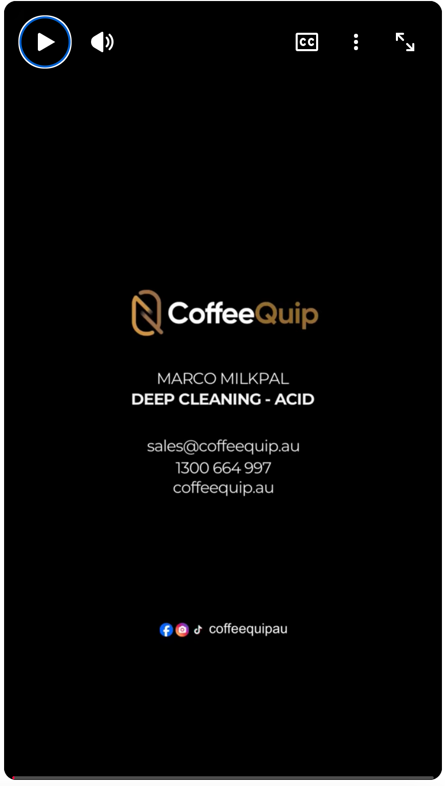 Deep ACID cleaning video preview